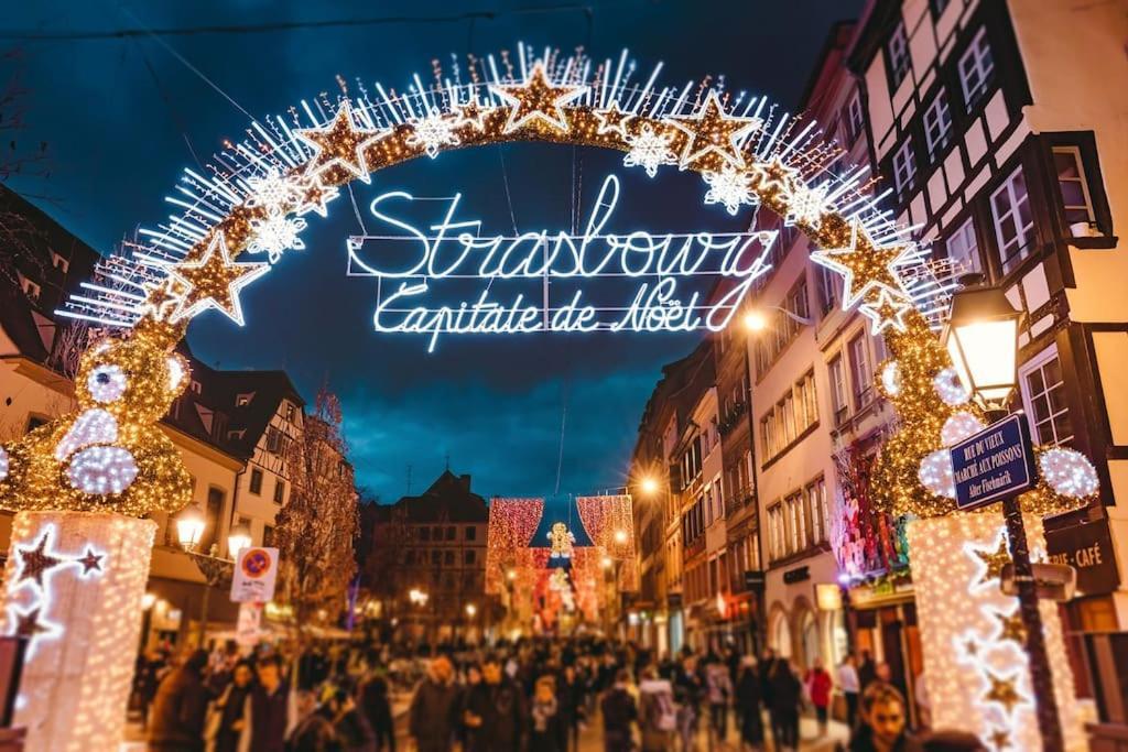 Appart Hôtel Deluxe aux Portes de Strasbourg Schiltigheim Exterior foto